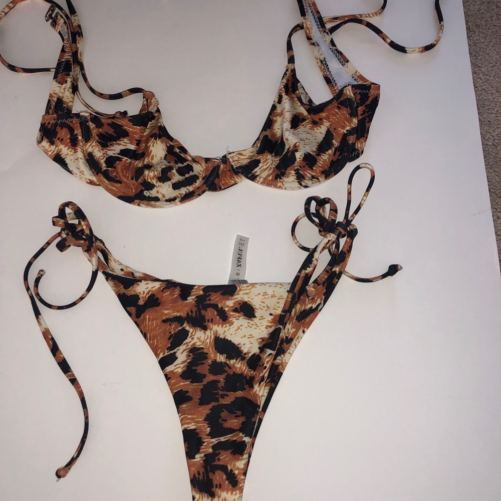 Leopard underwire bikini - Picture 2 of 2